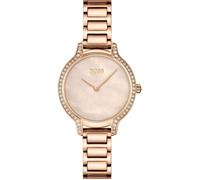 Hugo Boss - Montre Femmes - Quartz - Analogique - Bracelet Acier inoxydable Ip-rosé - 1502556