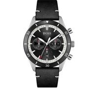 Hugo Boss - Montre Hommes - Quartz Chronographe - Bracelet Cuir Noir - 1513864