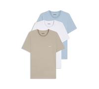 Hugo Boss Pack 3 Coton Classique V-Neck T-Shirt, Shirt SS VN Monochrome