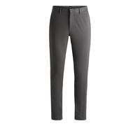HUGO BOSS Pantalon Homme Chino Slim Fit En Coton Élastiqué Gris