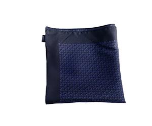 Hugo Boss Pocket Square Dark Blue 100% Silk 50320791 One Size