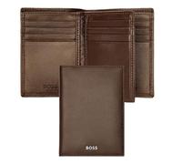 Hugo Boss - Portefeuille pliable triple Classic Smooth, Café, 16.2, Classique