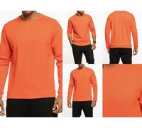 HUGO BOSS Salbo Sweatshirt Retro Pull à Col Rond Orange Taille S