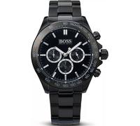 Hugo Boss Sport 1512961 Montre Homme Noir Acier Chronographe