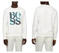 HUGO BOSS Stadler 47 Pull Over Rétro Sweatshirt Jumper Pullover Pulli XXL