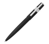 Hugo Boss Stylo à bille Gear Pinstripe Noir/chromé