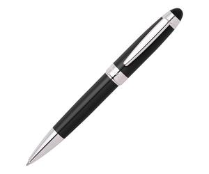 HUGO BOSS - Stylo bille ICON black. haut-de-gamme et élégant livré avec recharge, avec pointe M.