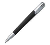 HUGO BOSS Stylo Bille Noir Laiton Chrome