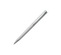 BOSS Stylo à bille plaqué chrome avec losanges gravés - Style Ballpoint pen Sophisticated Chrome Diamo, 58065891 Argent pcs.