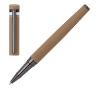 BOSS Stylo-roller camel à logo avec capuchon à rayures emblématiques - Style Rollerball pen Loop Camel Iconic, 58131042 Marron pcs.