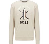 Hugo Boss - Sweat-shirt "Savin" pour homme GT3750 (XL) (Beige)