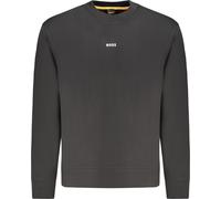 BOSS Sweat-shirt 'We Small' noir / blanc, Taille S