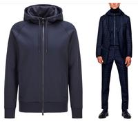 HUGO BOSS T Soie Tailoré Stevenson 11 Hoodie Sweatshirt Sweat-Jacke Jacket XL