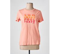 hugo boss tee-shirts et débardeurs femme de couleur orange 36
