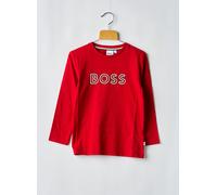 hugo boss tee-shirts et débardeurs garçon de couleur rouge 16 A