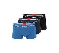 HUGO Boxers bleu / marine / noir / blanc cassé, Taille M