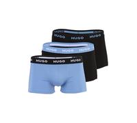 HUGO Boxers bleu roi / noir / blanc, Taille L