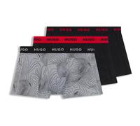 Hugo Boxers Design 10267989 Trunk Red 3 Unités
