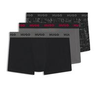 Hugo Boxers Design 10267989 Trunk Red 3 Unités