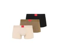 HUGO Lot de trois boxers courts en coton stretch - Style TRUNK TRIPLET GALAXY, 50532797 Beige / Vert / Noir L