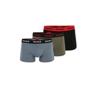 HUGO Boxers 'GALAXY' gris basalte / olive / rouge / noir, Taille L