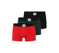HUGO Boxers 'GALAXY' gris / sapin / rouge / noir, Taille L