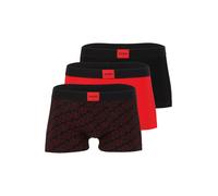 HUGO Boxers 'GALAXY' rouge / noir, Taille XL