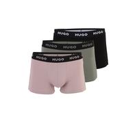 HUGO Boxers gris / rose / noir, Taille M