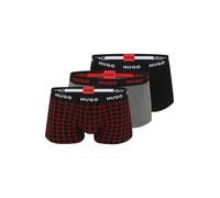 HUGO Boxers gris / rouge / noir / blanc, Taille XXL