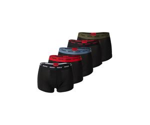 HUGO Boxers opal / olive / rouge / noir, Taille M