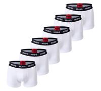 HUGO Boxers rouge / noir / blanc, Taille M