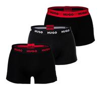 HUGO Boxers rouge / noir / blanc, Taille S