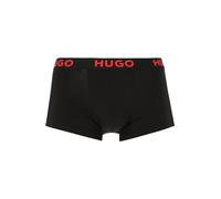 HUGO Boxers rouge vif / noir, Taille S
