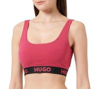 HUGO Bralette Sporty Logo Brassière, Medium Pink663, M Femme