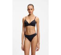 HUGO Brassière en jersey stretch avec imprimé léopard - Style SHADOW BRALETTE PAD, 50566798 Noir M