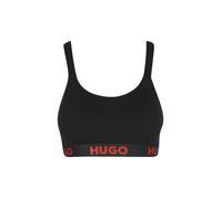 HUGO Bustier SPORTY LOGO black noir | S