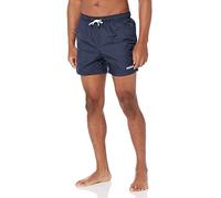 Hugo by Boss Short de Bain Standard à séchage Rapide pour Homme avec Petit Logo, Bleu Marine Basique, X-Large