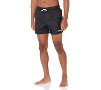 HUGO by Hugo Boss Short de Bain à séchage Rapide pour Homme avec Petit Logo - Noir Basique - Taille L, Noir Basique., L