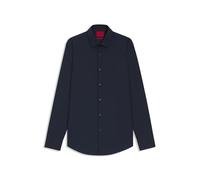 Hugo Kenno 10181991 Long Sleeve Shirt Bleu 38 Homme