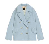 Hugo - Caban avec coupe carrée - Femme - Manteaux - Bleu - Taille: 46 FR