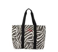 HUGO Cabas 'Becky' beige clair / noir chiné, Taille One Size