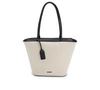 HUGO Cabas en toile avec finitions en similicuir - Style Jodi C_Shopper, 50562949 Beige clair pcs.