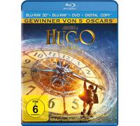 Hugo Cabret Blu-Ray 3D + 2D + DVD + Digital Copy [Import]