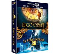 Hugo Cabret + Le Pôle Express 3d - Pack - Blu-Ray 3d
