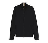BOSS Cardigan zippé en coton et laine vierge - Style H-Idino, 50543150 Noir S