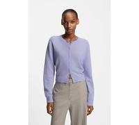 HUGO Cardigan boutonné avec logo brodé ton sur ton - Style Sfebra, 50554068 Lilas S