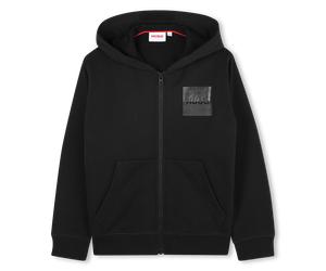 Hugo - Cardigan De Jogging - Black - Garçon - 12 Ans
