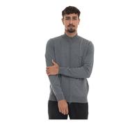 Hugo - Cardigan en Laine avec Fermeture Éclair - Homme - Pulls - Gris - Taille: S