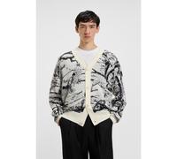 HUGO Cardigan Oversize avec motif jacquard - Style Servot, 50546872 Fantaisie XL