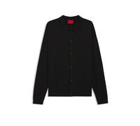 Hugo San Jordan 10276192 V Neck Sweater Noir XL Homme